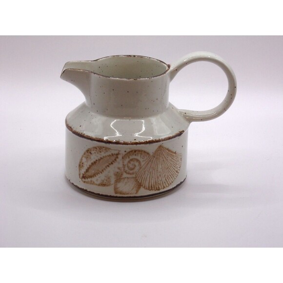 Seascape Creamer Midwinter Ltd. WR Beige Shells England Ocean Seaside Beach - Picture 3 of 4